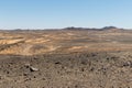 Amazing view of the great sand dunes in the Sahara Desert, Erg Chebbi, Merzouga, Morocco Royalty Free Stock Photo