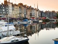 Amazing view of Honfleur waterfront