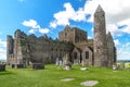 Irish landmark Rock of Cashel Hore Abbey Ireland summer day Royalty Free Stock Photo