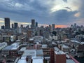 Johannesburg Panoramic View from Ponte Tower South Africa