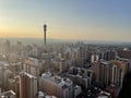 Johannesburg Panoramic View from Ponte Tower South Africa