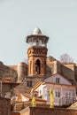 Amazing View of Jumah Mosque in Abanotubani district in Tbilisi Royalty Free Stock Photo