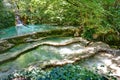 Amazing view of Krushuna Waterfalls, near the city of Lovech Royalty Free Stock Photo