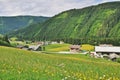 Amazing View of Landscape and Foot Mountain Village