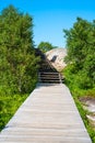 Amazing view at Lofoten islands, Austnesfjorden, Norway. Fjord summer landscape travelers rest area