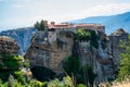 Amazing view of Monastery in Meteora Kalambaka Greece