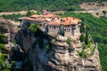 Amazing view of Monastery in Meteora Kalambaka Greece