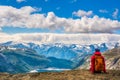 Amazing view near Trolltunga. Location: Scandinavian Mountains,