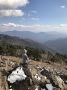 Landscape from peak of mountain Falaza.