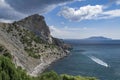 Mountains on the Black Sea coast