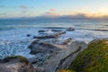 Amazing view of Pacific coast, California Royalty Free Stock Photo