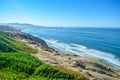 Amazing view of Pacific coast near San Diego, California Royalty Free Stock Photo