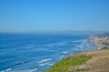 Amazing view of Pacific coast near San Diego, California Royalty Free Stock Photo