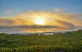 Amazing view of Pacific coast near Santa Barbara, California Royalty Free Stock Photo