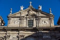 Amazing view of Parish of Santa Barbara in City of Madrid, Spain