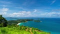 Amazing view point scenery landscape view Phahindum view point popular landmark in Phuket Thailand Viewpoint to see promthep cape,