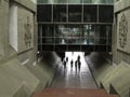 Amazing view of Public National Library Biblioteca Nacional Caracas Venezuela