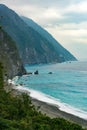 An amazing view of Qingshui Cliff