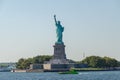 Amazing view of Statue of Liberty in New York NY USA Royalty Free Stock Photo
