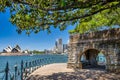 Amazing view of Sydney skyline from Kirribilli Royalty Free Stock Photo