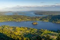 Amazing View from the Top to Mount Erie