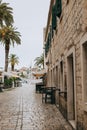 Amazing view of Trogir old town, Croatia Royalty Free Stock Photo
