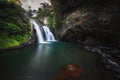 Amazing view of twin Waterfall in bali