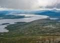 Amazing views from Bitihorn mountain in Norway