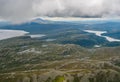 Amazing views from Bitihorn mountain in Norway