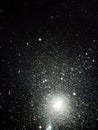 Amazing views of the boundless universe through the lens of a telescope. Royalty Free Stock Photo