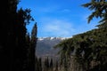 Amazing views of the mountains and sky