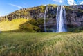 Amazing waterfall in Iceland - Seljalandsfoss