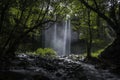 Amazing waterfall in Paksong champasak Laos Royalty Free Stock Photo