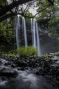 Amazing waterfall in Paksong champasak Laos Royalty Free Stock Photo