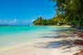 Amazing white beaches of Mauritius island. Tropical vacation Royalty Free Stock Photo