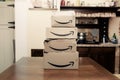 Amazon boxes pile four editorial