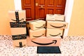 AMAZON Cardboard Boxes delivered at home to the front door