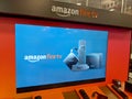 Amazon Fire TV Display inside Best Buy Store Royalty Free Stock Photo