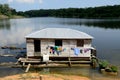 Amazon lake Royalty Free Stock Photo