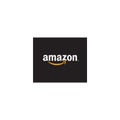 Amazon logo editorial illustrative on white background Royalty Free Stock Photo