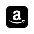 amazon Logo vector illustration, amazon Icon vector, amazon Logo Clip art. amazon e-commerce logo. Royalty Free Stock Photo