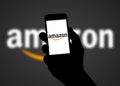 AMAZON mobile device with Amazon app