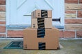 Amazon packages Royalty Free Stock Photo