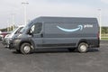 Amazon Prime delivery van. Amazon.com is getting In the delivery business With Prime branded vans Royalty Free Stock Photo