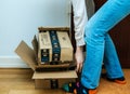 Amazon Prime packages waste next home door