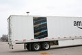 Amazon Prime Shipping Truck Royalty Free Stock Photo