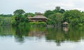 Amazon Rainforest Lodge Royalty Free Stock Photo