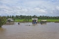 Amazon river view, Brazil, South America Royalty Free Stock Photo
