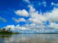 Amazon river Royalty Free Stock Photo