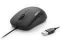 Amazonbasics wired computer mouse with scroll wheel and usb connector isolated on white background Royalty Free Stock Photo
